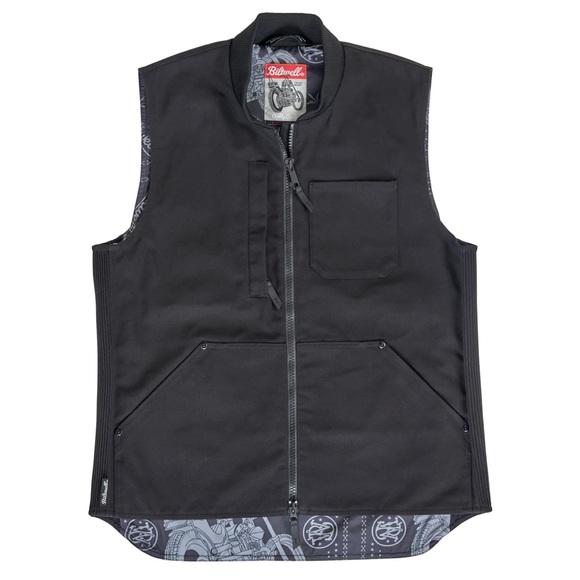 NWT BILTWELL 4 Speed Vest in Black Size Medium - Picture 1 of 10